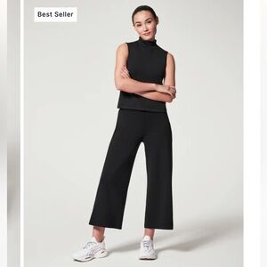 Spanx AirEssentials Cropped Wide Leg Petite Small